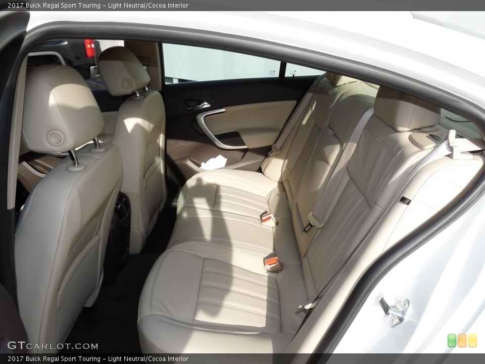 Light Neutral/Cocoa Interior Rear Seat for the 2017 Buick Regal Sport Touring #115712067