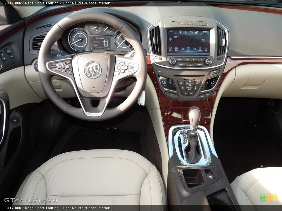 Light Neutral/Cocoa Interior Dashboard for the 2017 Buick Regal Sport Touring #115712094