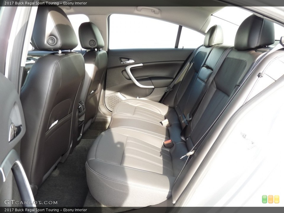 Ebony Interior Rear Seat for the 2017 Buick Regal Sport Touring #115712259