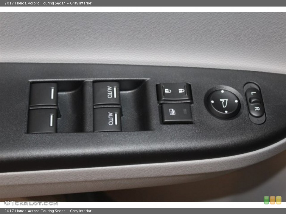 Gray Interior Controls for the 2017 Honda Accord Touring Sedan #115715214