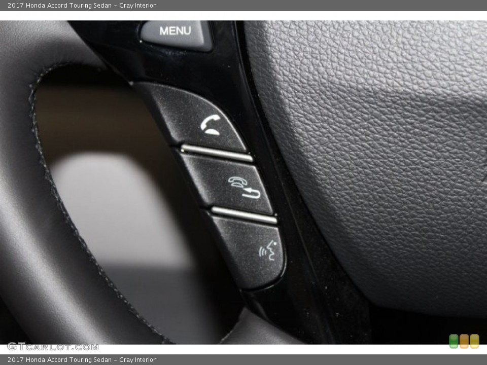 Gray Interior Controls for the 2017 Honda Accord Touring Sedan #115715316