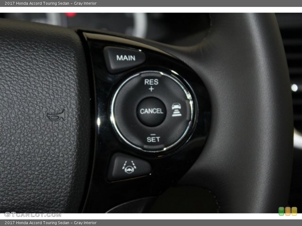 Gray Interior Controls for the 2017 Honda Accord Touring Sedan #115715328