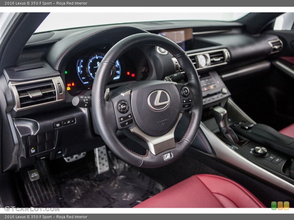 Rioja Red Interior Dashboard for the 2016 Lexus IS 350 F Sport #115715988
