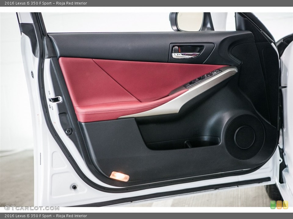 Rioja Red Interior Door Panel for the 2016 Lexus IS 350 F Sport #115716060