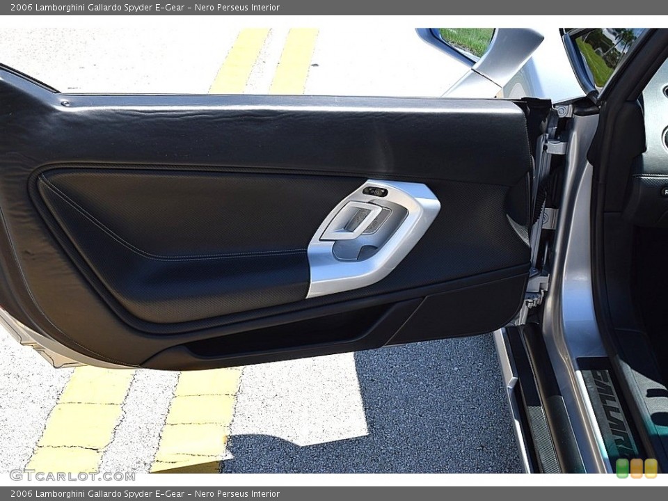 Nero Perseus Interior Door Panel for the 2006 Lamborghini Gallardo Spyder E-Gear #115722052
