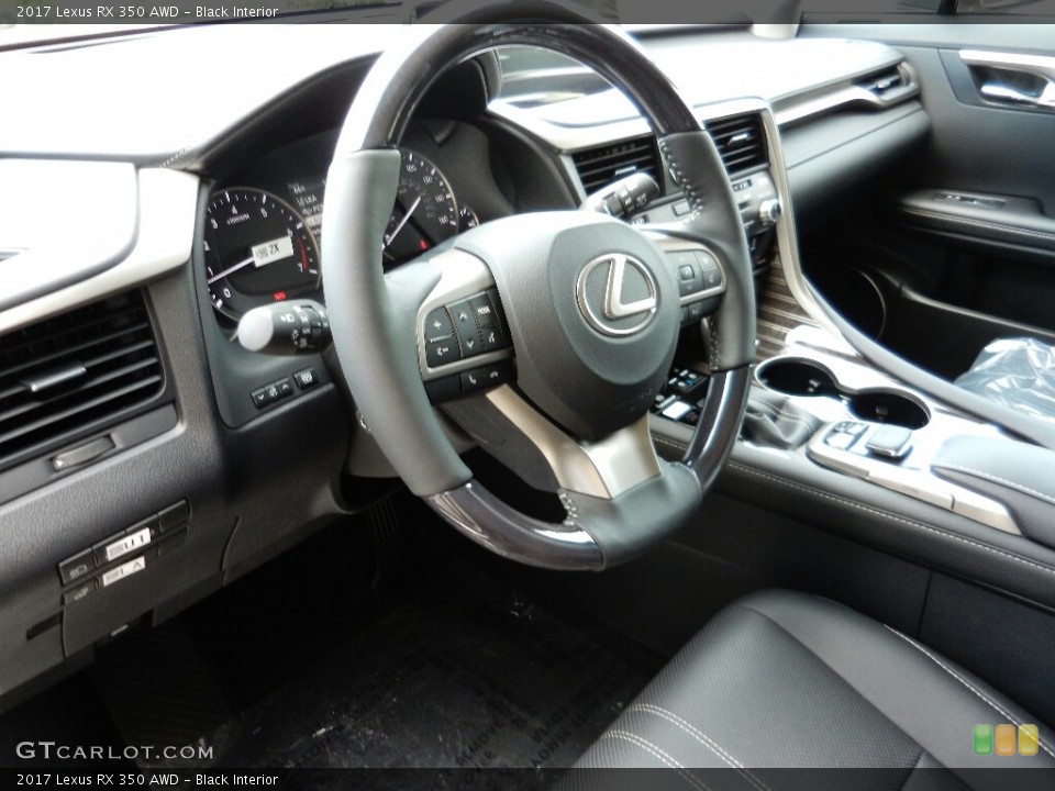 Black Interior Photo for the 2017 Lexus RX 350 AWD #115722157