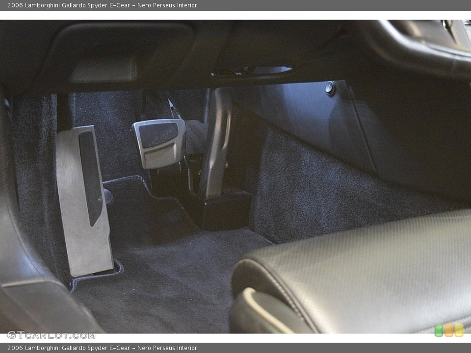 Nero Perseus Interior Controls for the 2006 Lamborghini Gallardo Spyder E-Gear #115722499