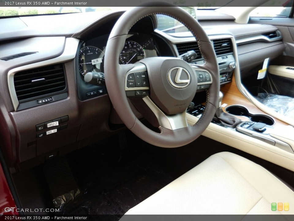 Parchment Interior Photo for the 2017 Lexus RX 350 AWD #115722634