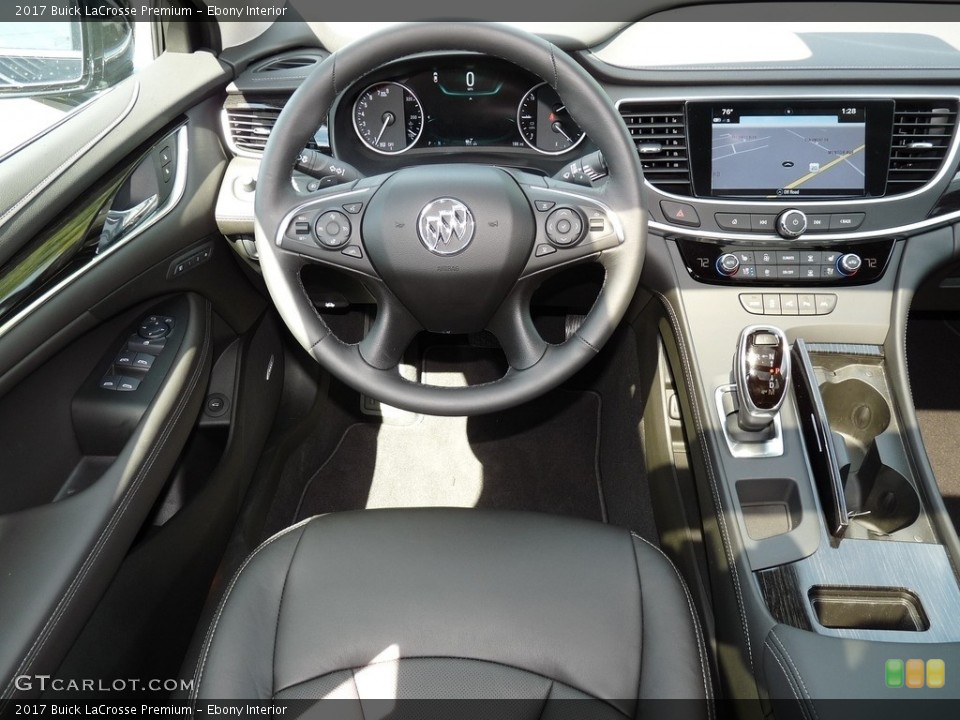 Ebony Interior Dashboard for the 2017 Buick LaCrosse Premium #115727632