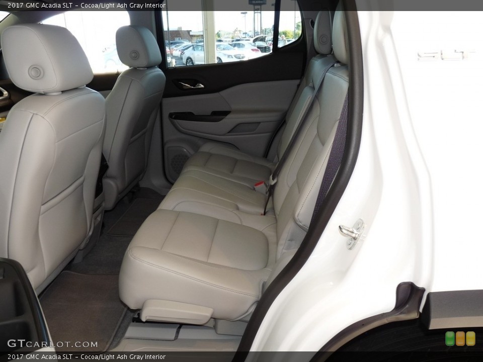 Cocoa/Light Ash Gray Interior Rear Seat for the 2017 GMC Acadia SLT #115729870