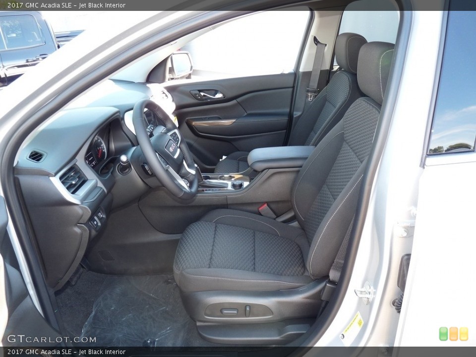 Jet Black Interior Photo for the 2017 GMC Acadia SLE #115730191