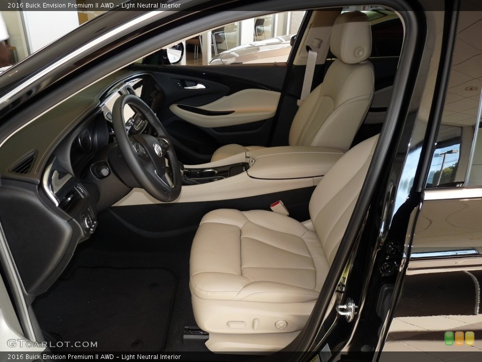 Light Neutral Interior Front Seat for the 2016 Buick Envision Premium II AWD #115730389