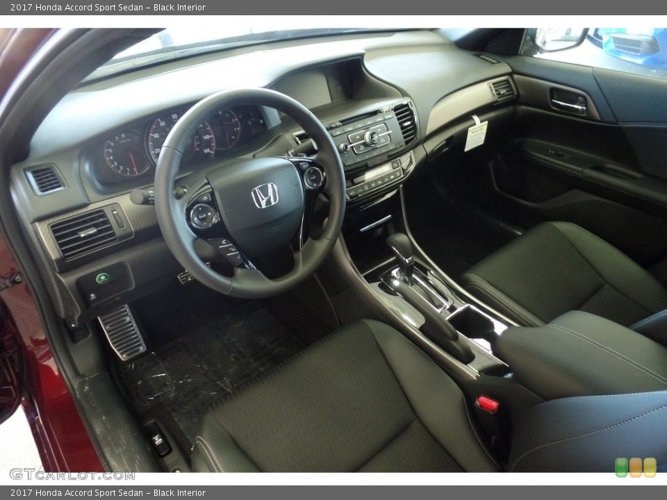 Black Interior Photo for the 2017 Honda Accord Sport Sedan #115731937
