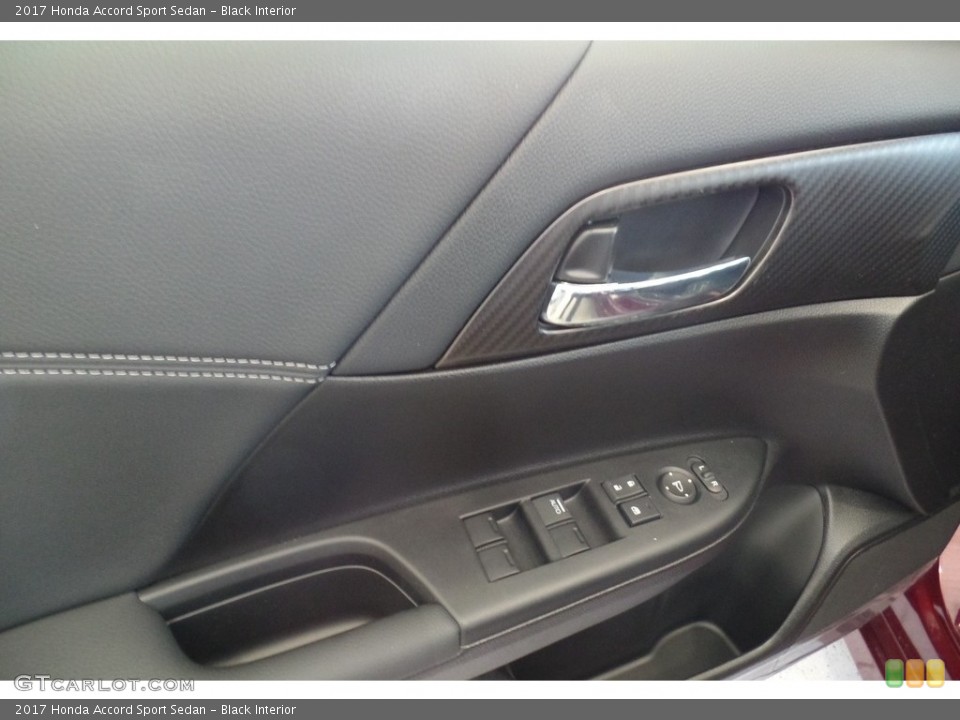 Black Interior Door Panel for the 2017 Honda Accord Sport Sedan #115732012
