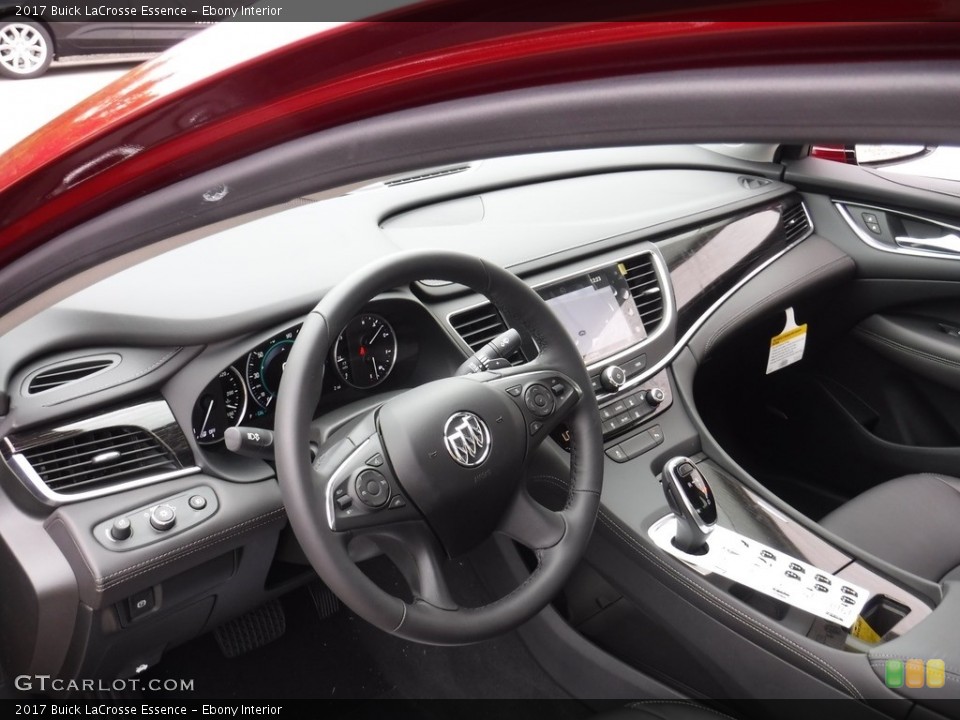 Ebony Interior Dashboard for the 2017 Buick LaCrosse Essence #115741495