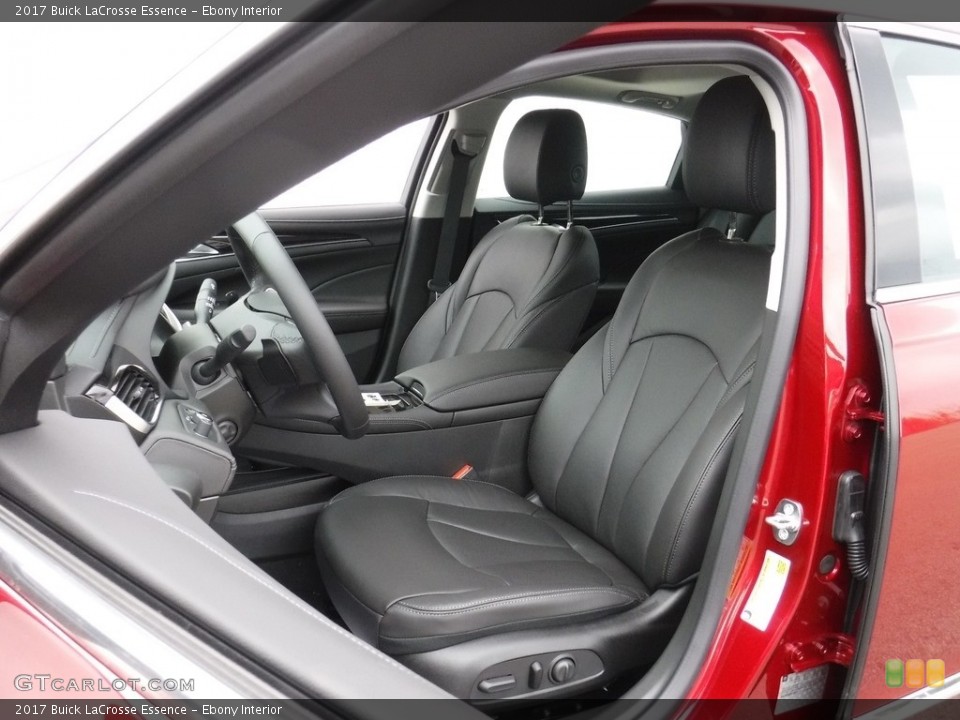 Ebony Interior Front Seat for the 2017 Buick LaCrosse Essence #115741564