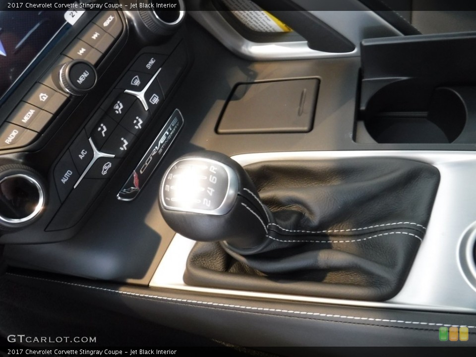 Jet Black Interior Transmission for the 2017 Chevrolet Corvette Stingray Coupe #115742065