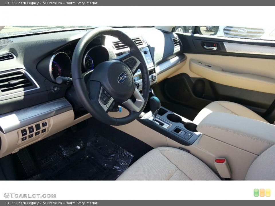 Warm Ivory Interior Photo for the 2017 Subaru Legacy 2.5i Premium #115750660