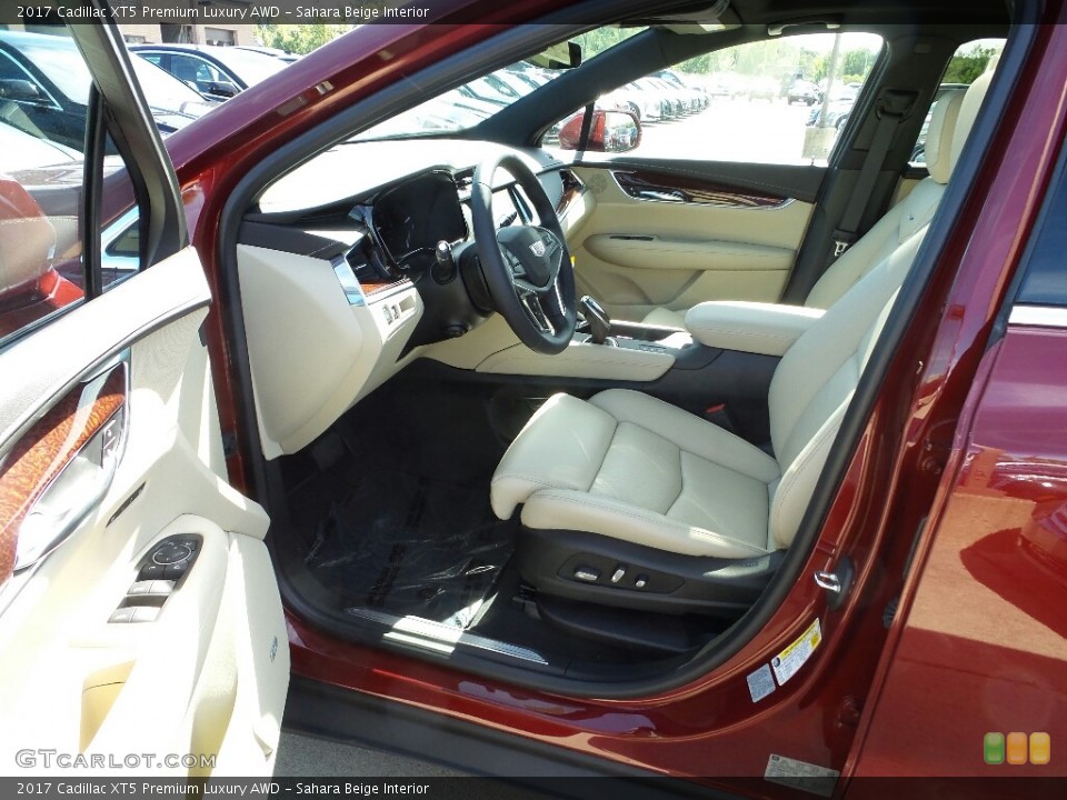 Sahara Beige Interior Photo for the 2017 Cadillac XT5 Premium Luxury AWD #115751368