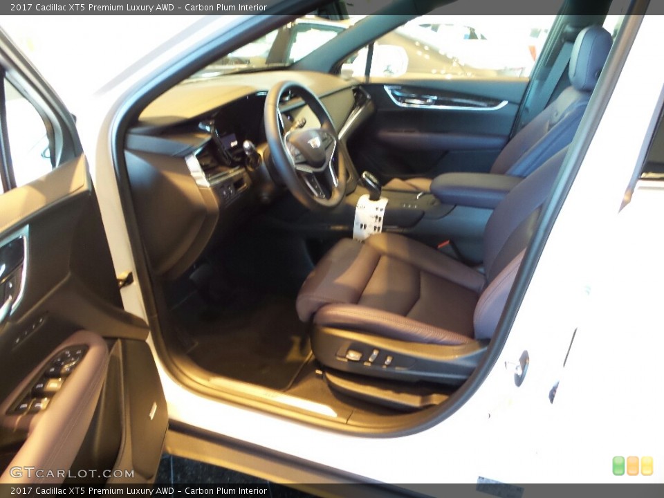 Carbon Plum Interior Photo for the 2017 Cadillac XT5 Premium Luxury AWD #115751860