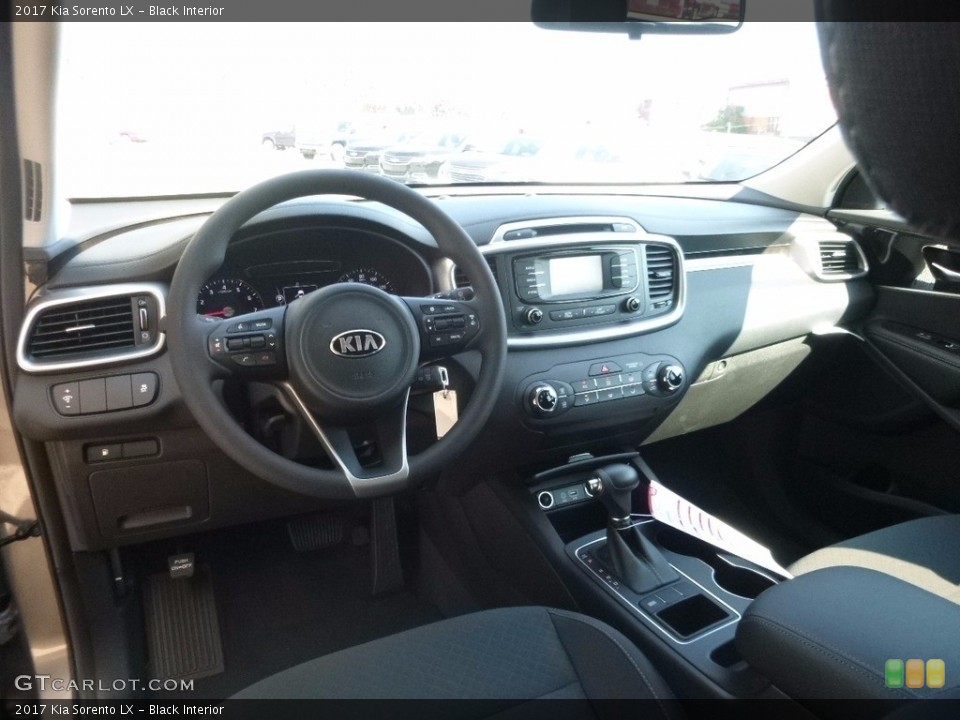 Black Interior Photo for the 2017 Kia Sorento LX #115762544