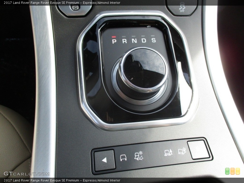 Espresso/Almond Interior Transmission for the 2017 Land Rover Range Rover Evoque SE Premium #115763165