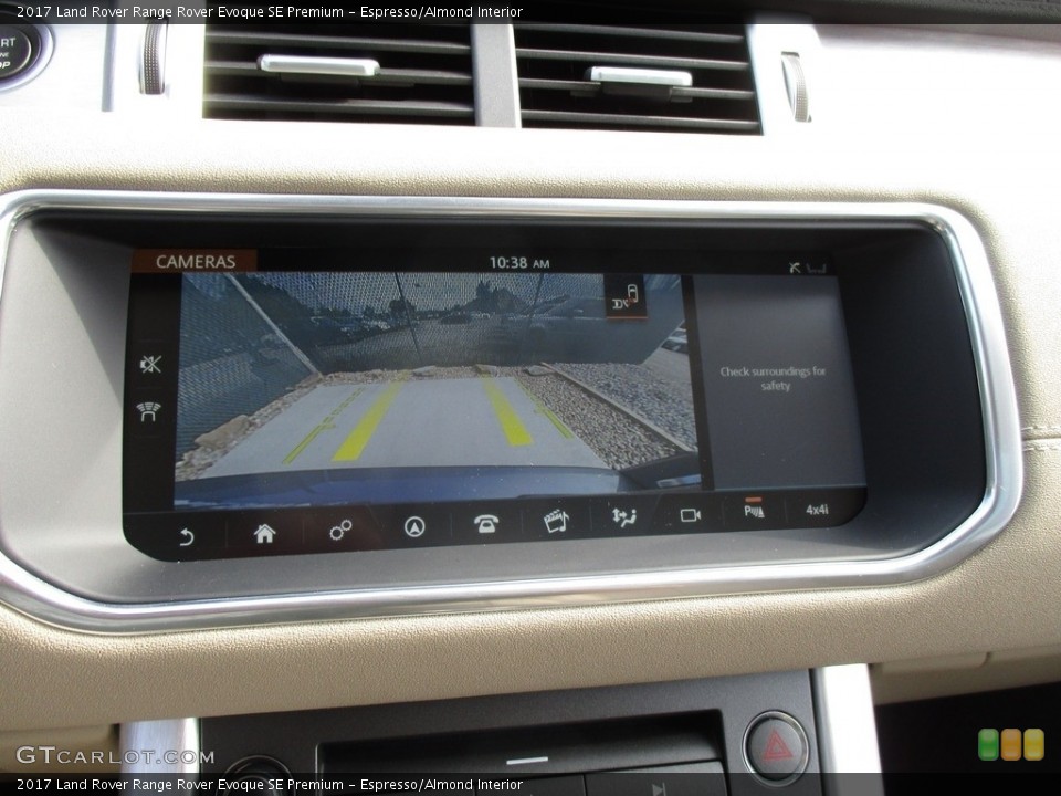 Espresso/Almond Interior Navigation for the 2017 Land Rover Range Rover Evoque SE Premium #115763189