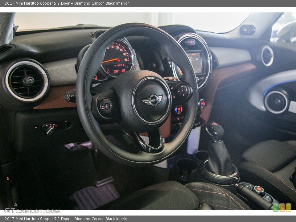 Diamond Carbon Black Interior Steering Wheel for the 2017 Mini Hardtop Cooper S 2 Door #115764992