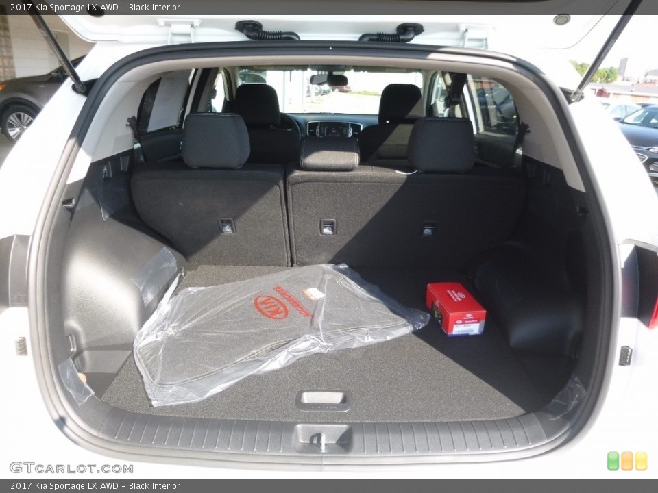Black Interior Trunk for the 2017 Kia Sportage LX AWD #115765076