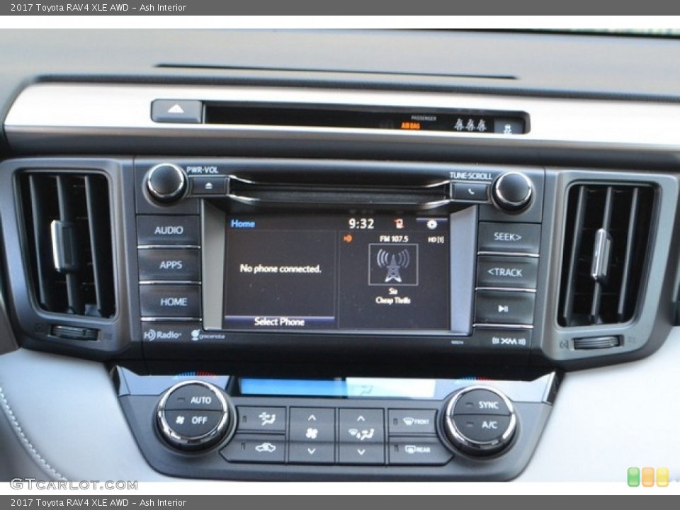 Ash Interior Controls for the 2017 Toyota RAV4 XLE AWD #115766501