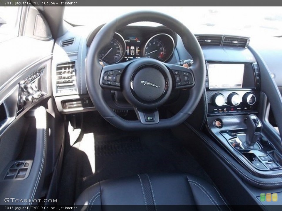 Jet Interior Steering Wheel for the 2015 Jaguar F-TYPE R Coupe #115775891