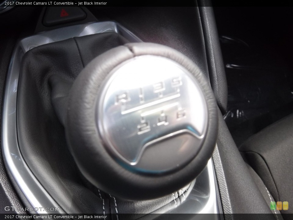 Jet Black Interior Transmission for the 2017 Chevrolet Camaro LT Convertible #115779050