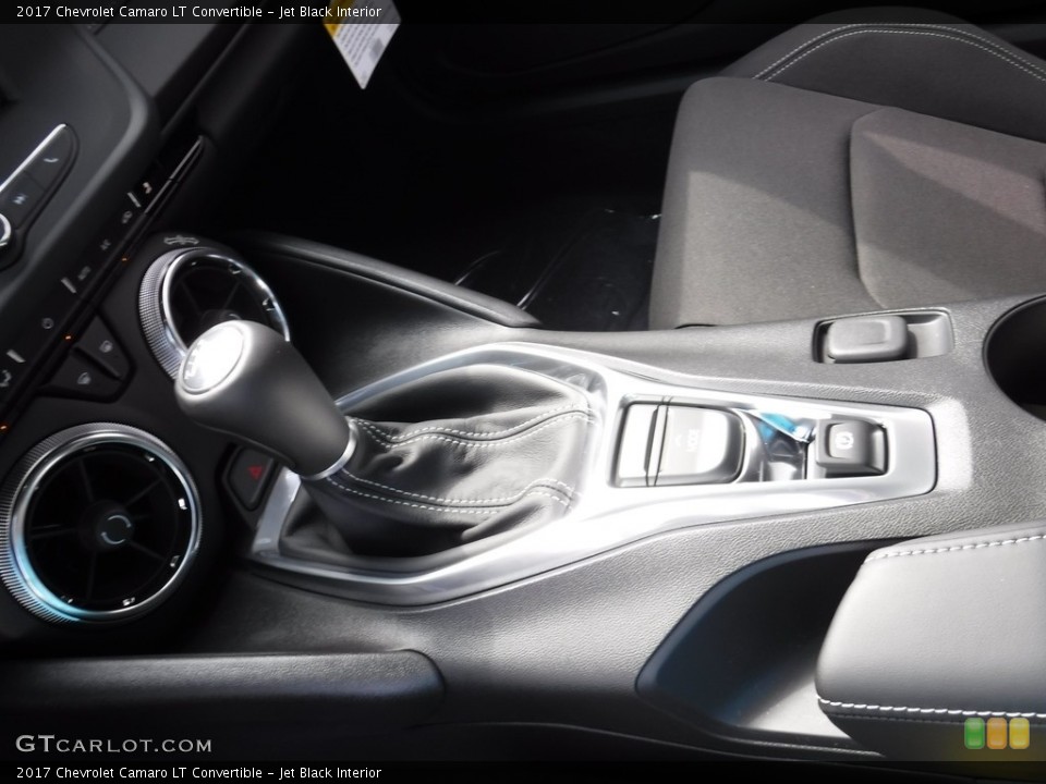 Jet Black Interior Transmission for the 2017 Chevrolet Camaro LT Convertible #115779066