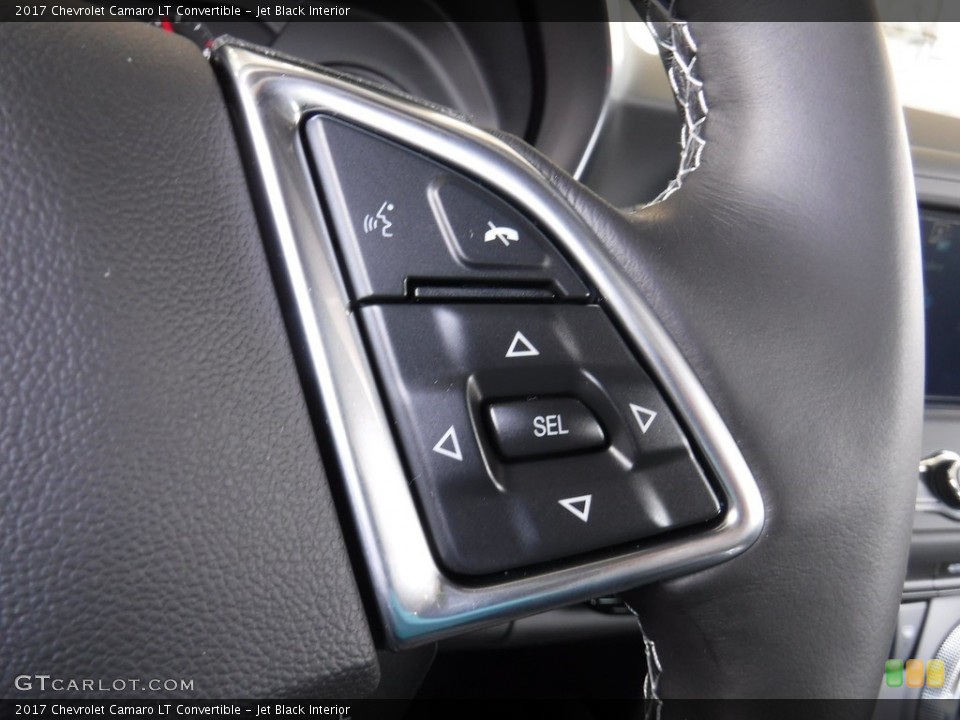 Jet Black Interior Controls for the 2017 Chevrolet Camaro LT Convertible #115779587