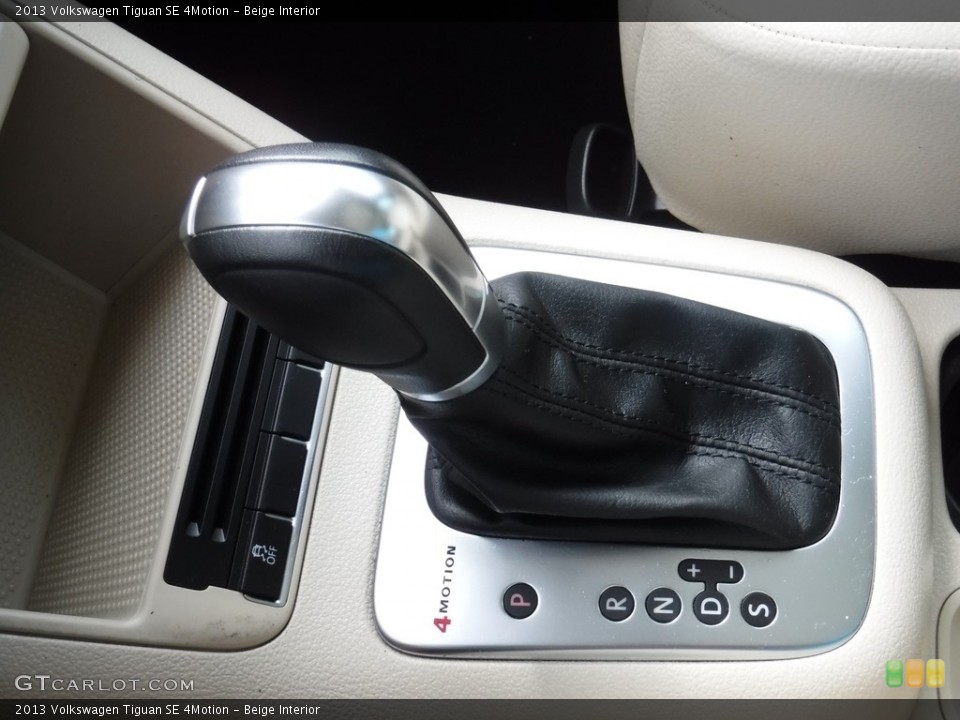 Beige Interior Transmission for the 2013 Volkswagen Tiguan SE 4Motion #115783313
