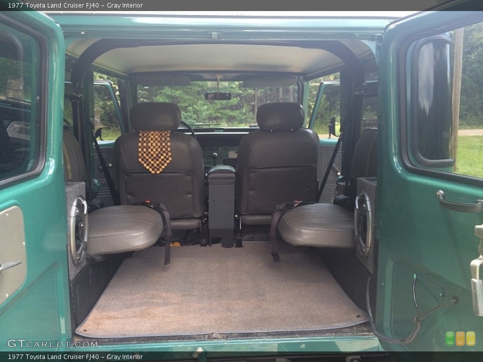 Gray Interior Trunk for the 1977 Toyota Land Cruiser FJ40 #115790742
