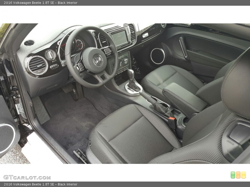 Black Interior Photo for the 2016 Volkswagen Beetle 1.8T SE #115791117