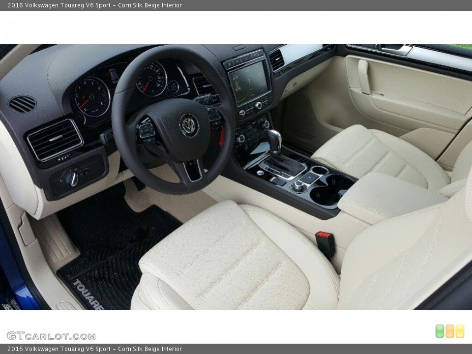 Corn Silk Beige Interior Photo for the 2016 Volkswagen Touareg V6 Sport #115791951