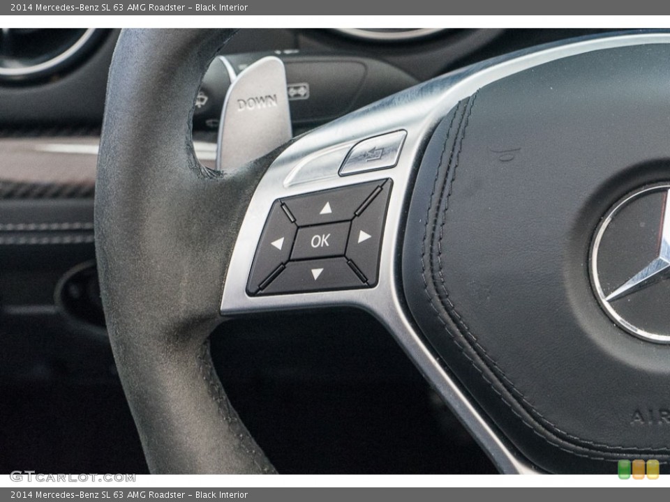 Black Interior Controls for the 2014 Mercedes-Benz SL 63 AMG Roadster #115793247