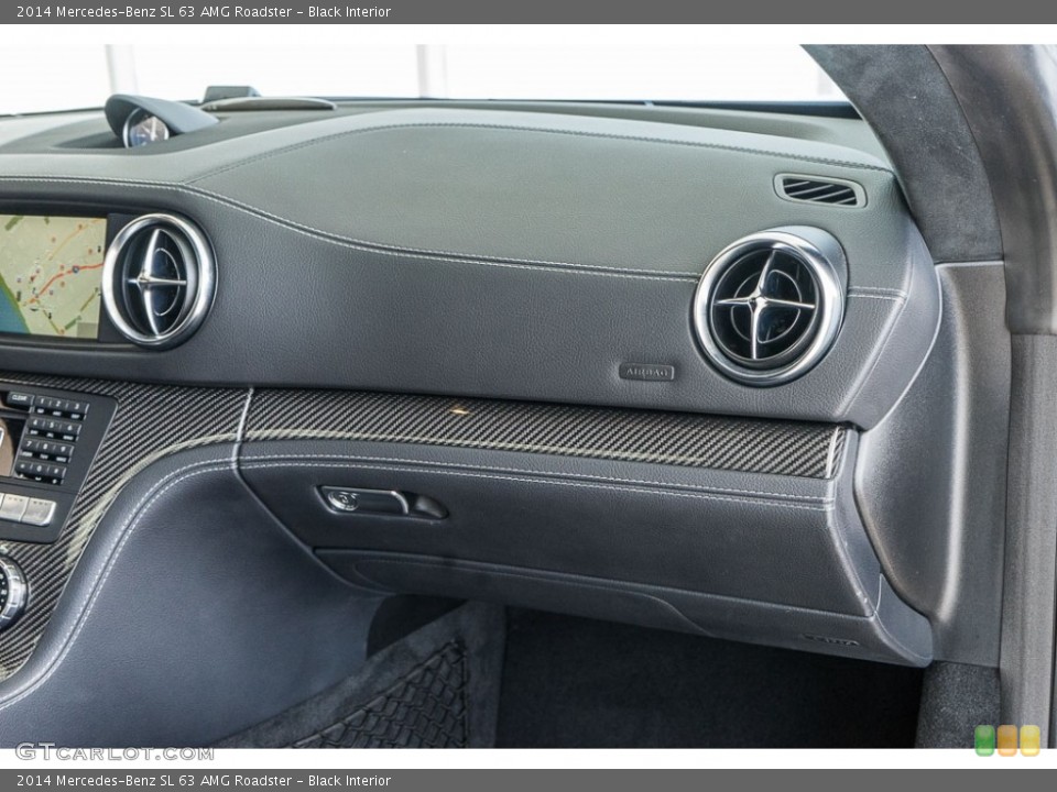 Black Interior Dashboard for the 2014 Mercedes-Benz SL 63 AMG Roadster #115793403