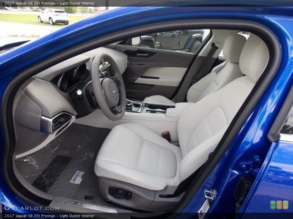 Light Oyster Interior Photo for the 2017 Jaguar XE 35t Prestige #115795329