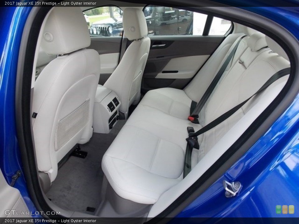 Light Oyster Interior Rear Seat for the 2017 Jaguar XE 35t Prestige #115795367