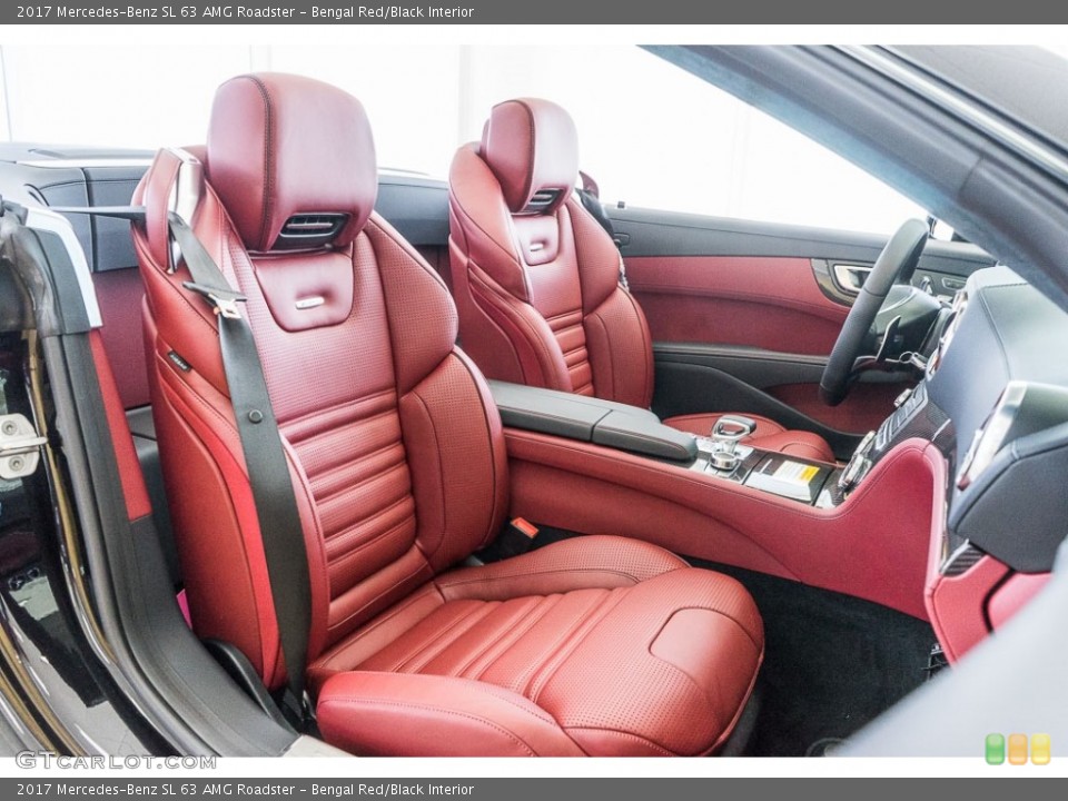 Bengal Red/Black Interior Photo for the 2017 Mercedes-Benz SL 63 AMG Roadster #115795458