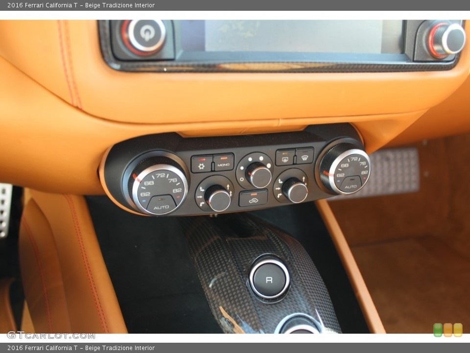 Beige Tradizione Interior Controls for the 2016 Ferrari California T #115796919