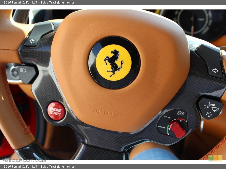 Beige Tradizione Interior Steering Wheel for the 2016 Ferrari California T #115796970
