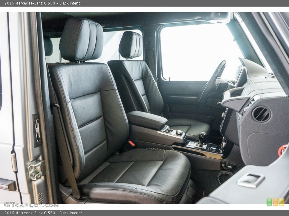 Black Interior Photo for the 2016 Mercedes-Benz G 550 #115797228