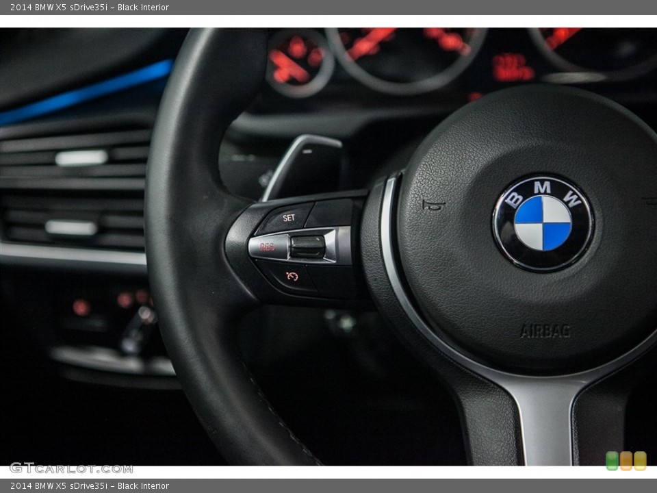 Black Interior Controls for the 2014 BMW X5 sDrive35i #115799556