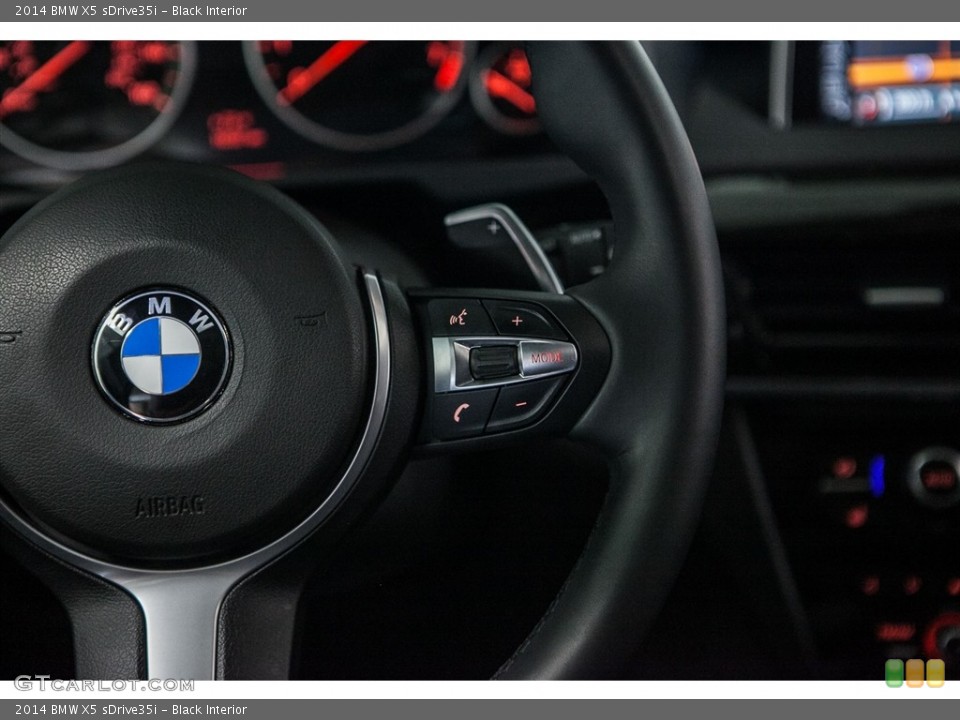 Black Interior Controls for the 2014 BMW X5 sDrive35i #115799580