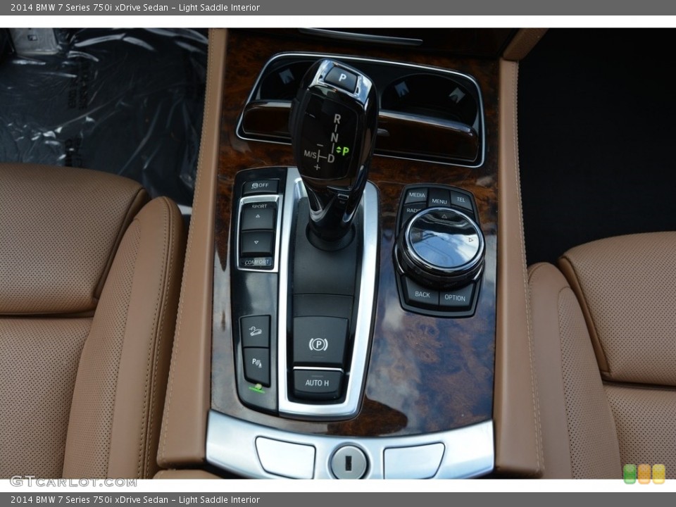Light Saddle Interior Transmission for the 2014 BMW 7 Series 750i xDrive Sedan #115801059