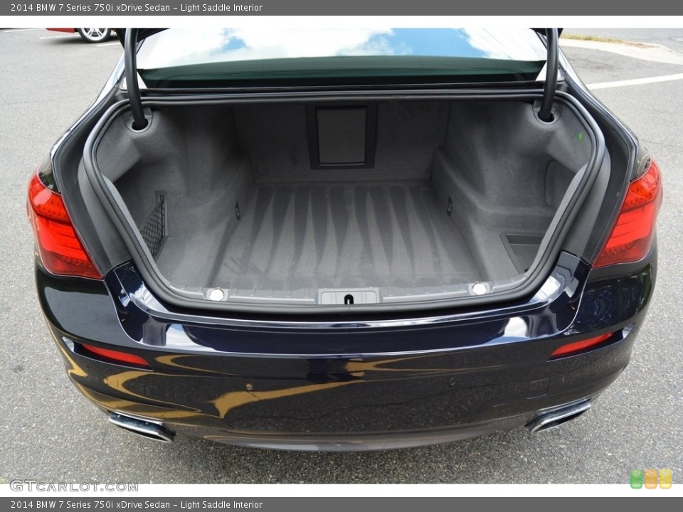 Light Saddle Interior Trunk for the 2014 BMW 7 Series 750i xDrive Sedan #115801179